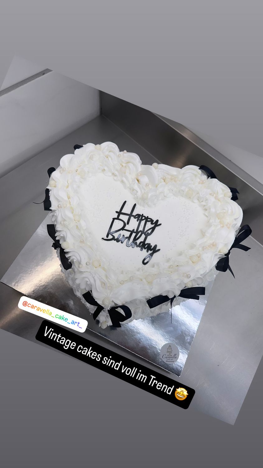 Vintage Cake Herz❤️