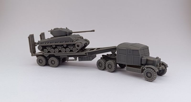 Scammell Pioneer Tank Transporter WW2 Bausatz Kit