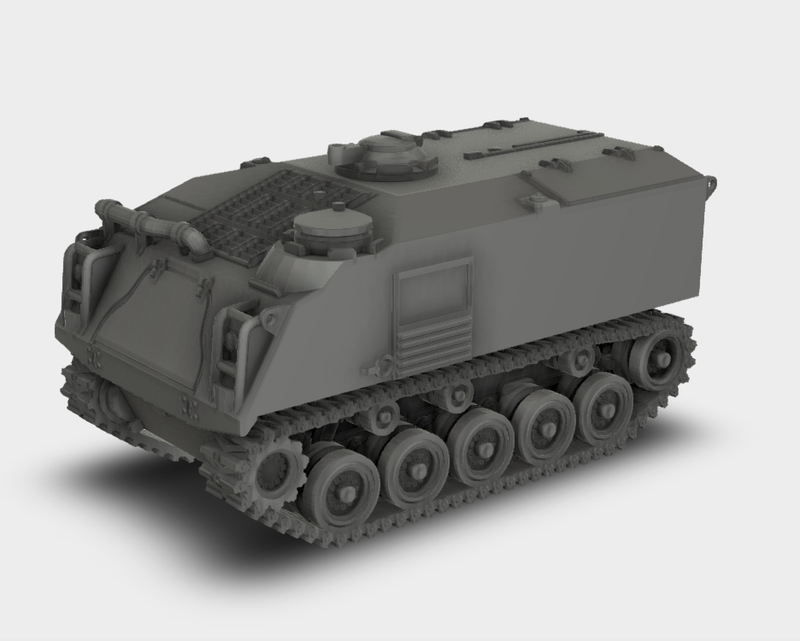 M75 APC Mannschaftstransporter USA Bausatz 3D Druck 1:87 - 1:35