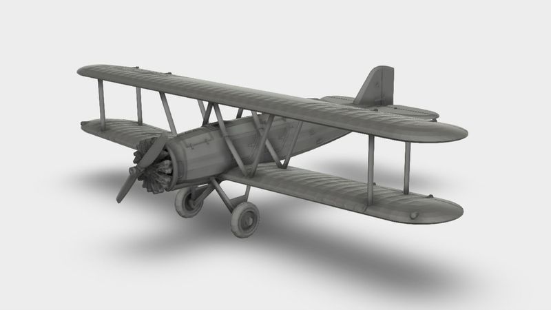 Boeing Model 40 Postflugzeug Doppeldecker 1925 Bausatz 3D Druck 1:87 - 1:35