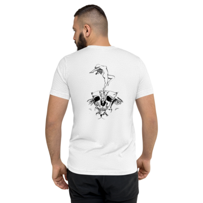 brain dance white unisex short sleeve