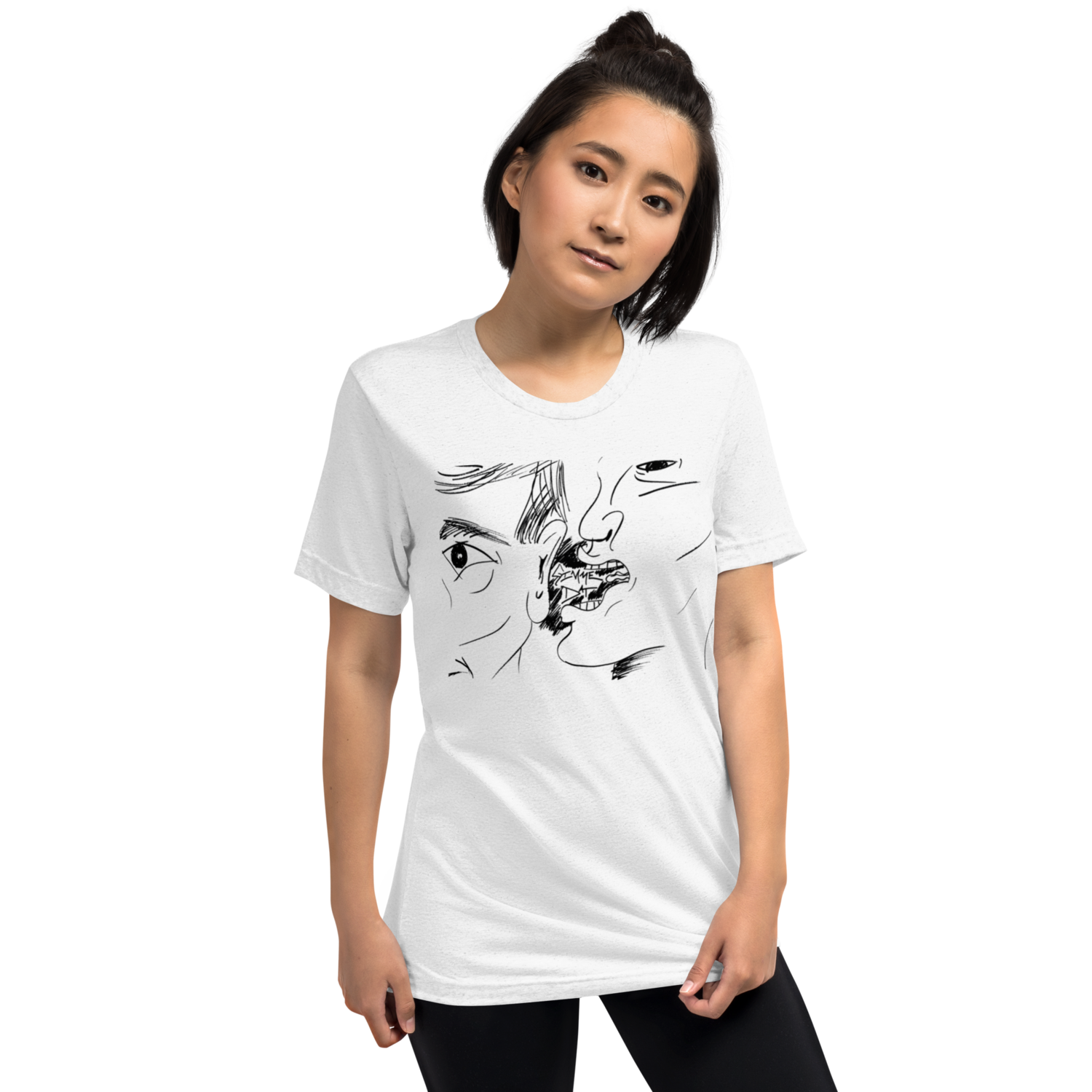 gimme dat white unisex short sleeve