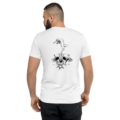 brain dance white unisex short sleeve