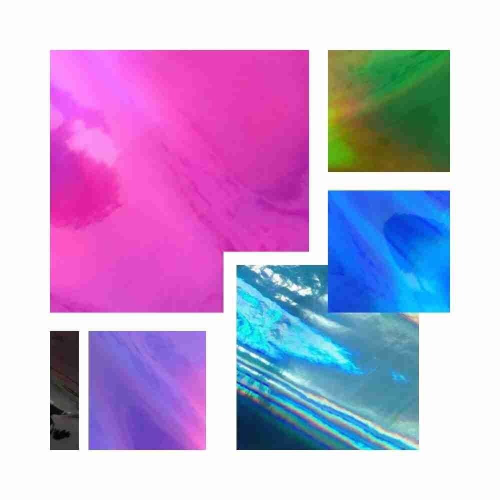 Mirror Holographic Vinyl