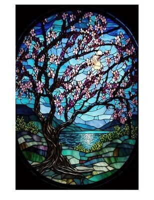 Trees Stained Glass #8