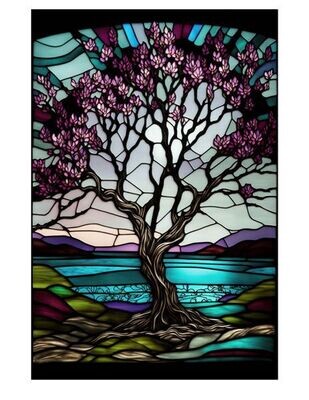 Trees Stained Glass #11
