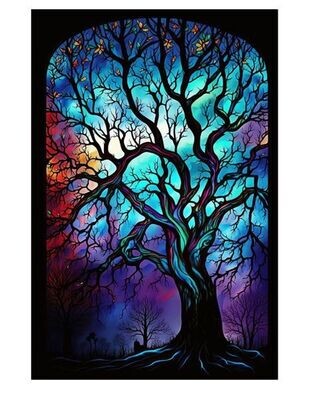 Trees Stained Glass #3