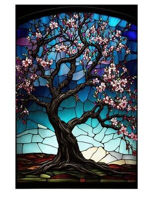 Trees Stained Glass #10