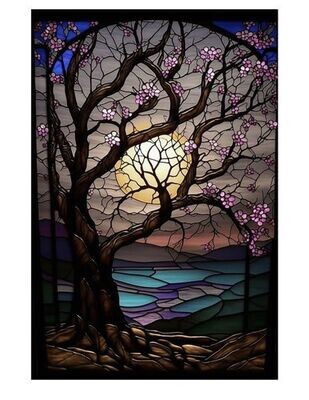 Trees Stained Glass #1