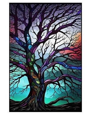 Trees Stained Glass #5