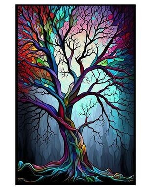 Trees Stained Glass #6