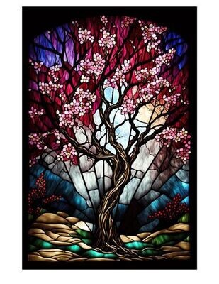 Trees Stained Glass #7