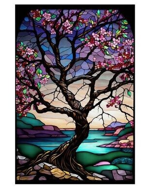 Trees Stained Glass #19