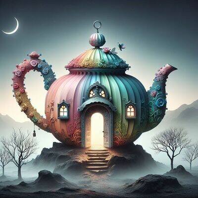 Fantasy Tea Pot House #8