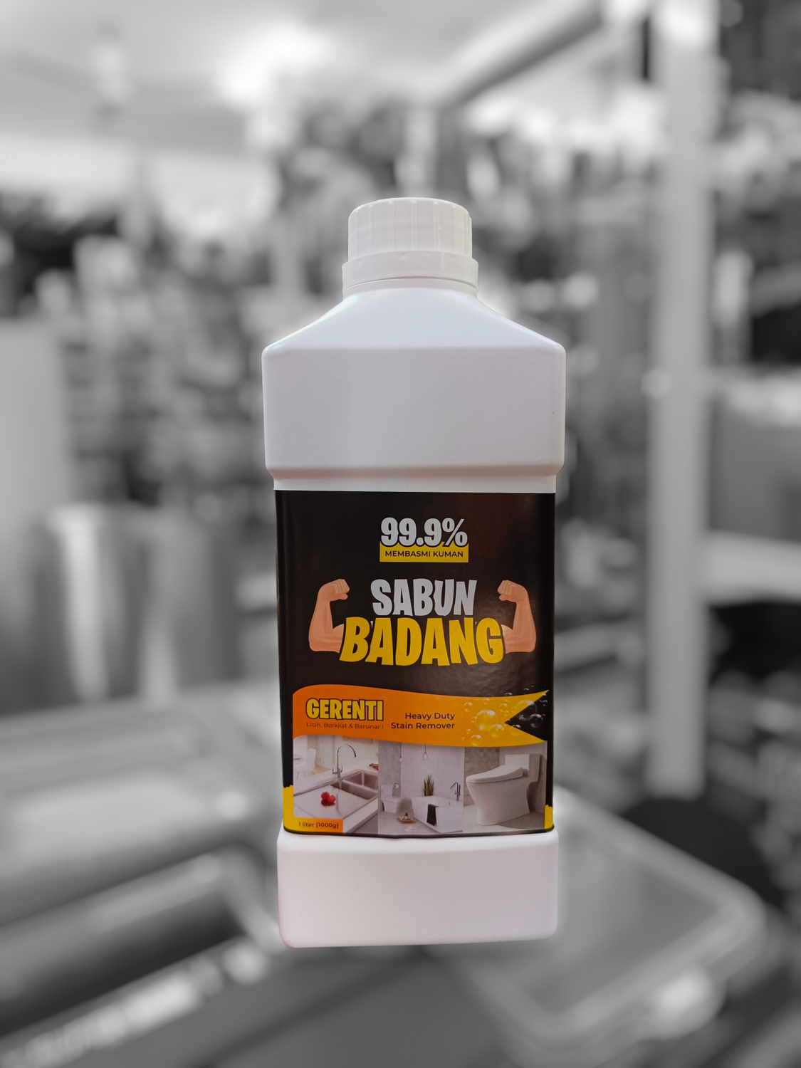 Sabun Badang Stain Remover | Pencuci Lantai Hilang Karat | Lantai berkilat