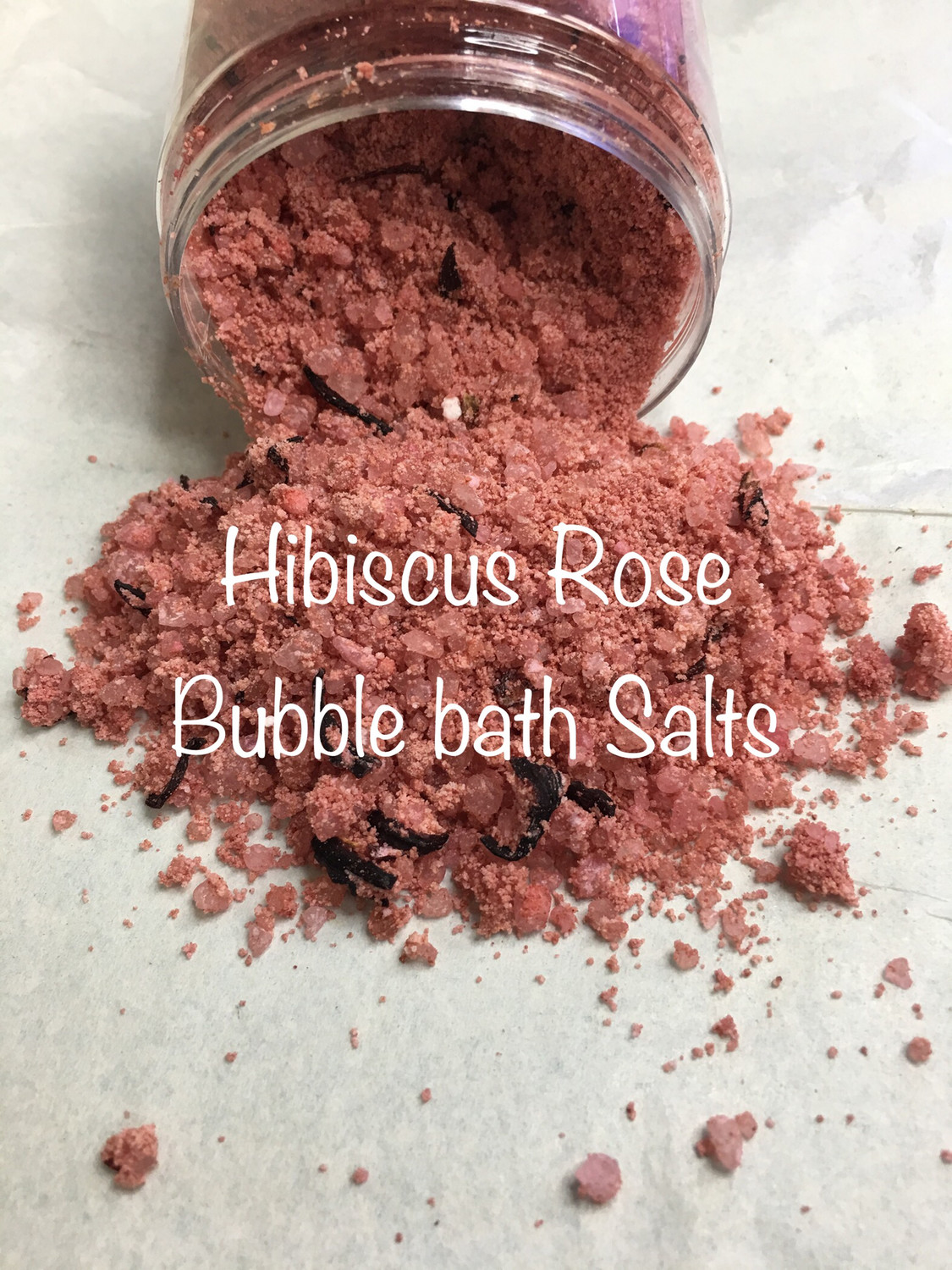 Hibiscus Rose Bubble Bath Salts