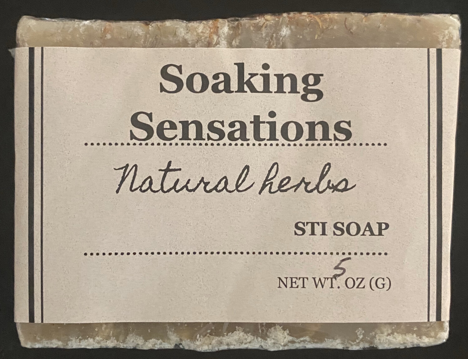 Natural herb STI Soap