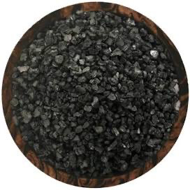 Hawaiian black sea salt