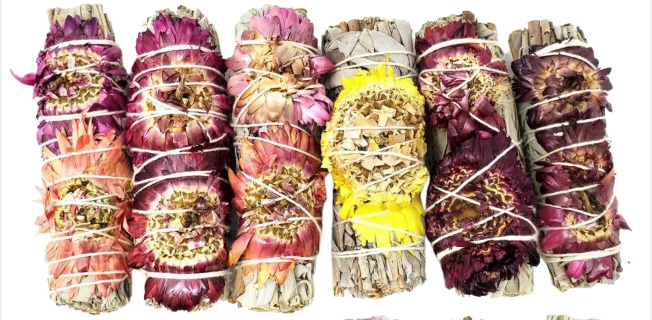 Manifest Sage Smudge Sticks - Boho Bohemian Feminine
