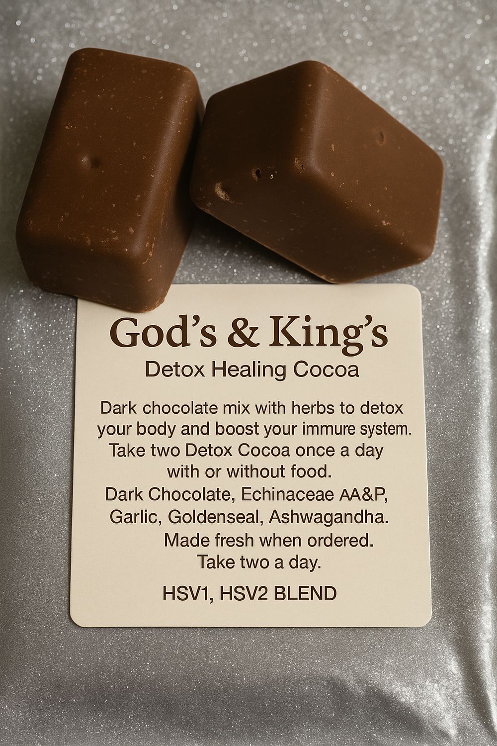 Detox Healing Cocoa Tablets