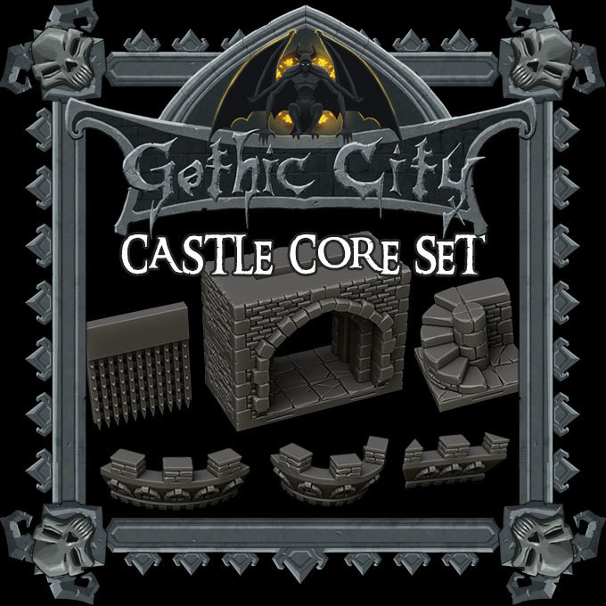 Gothic City Castle Core