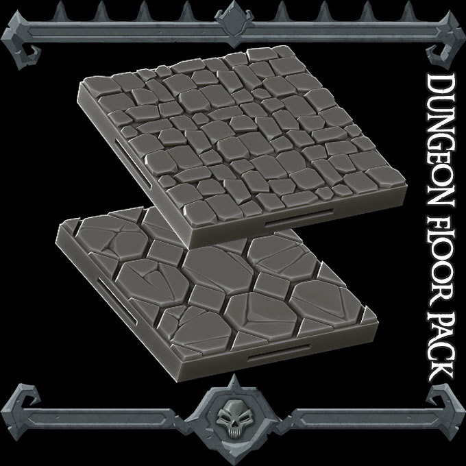 Gothic City Dungeon Floor Pack
