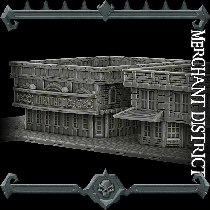 Gothic City Merchant District