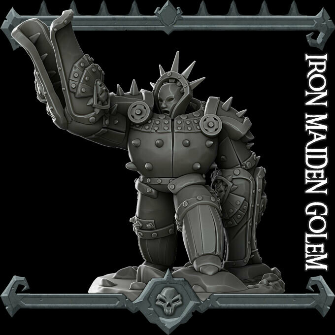 Iron Maiden Golem