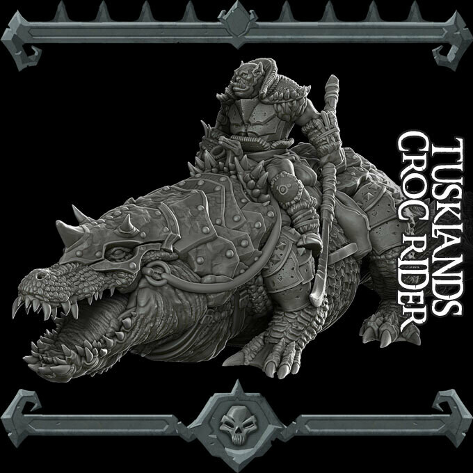 Tusklands Croc Rider Set