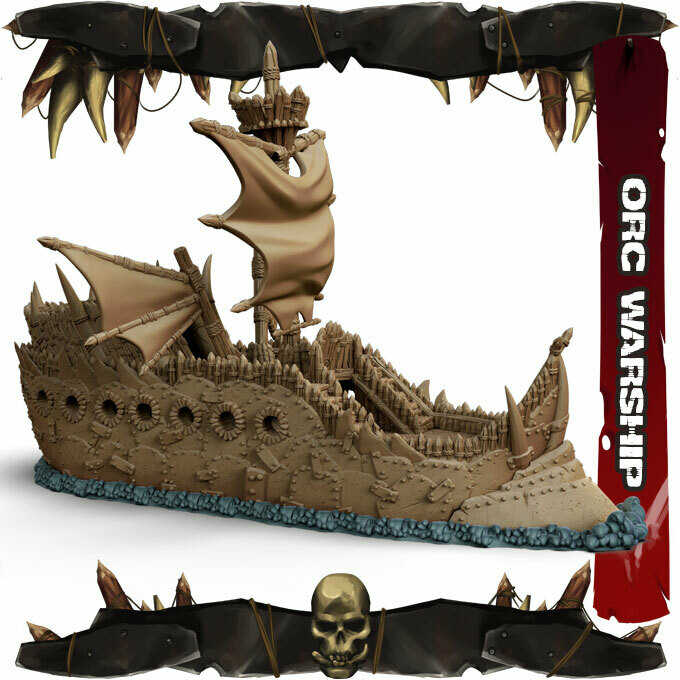 Orc War Ship