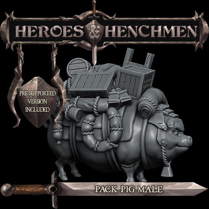 Pack Pig Male