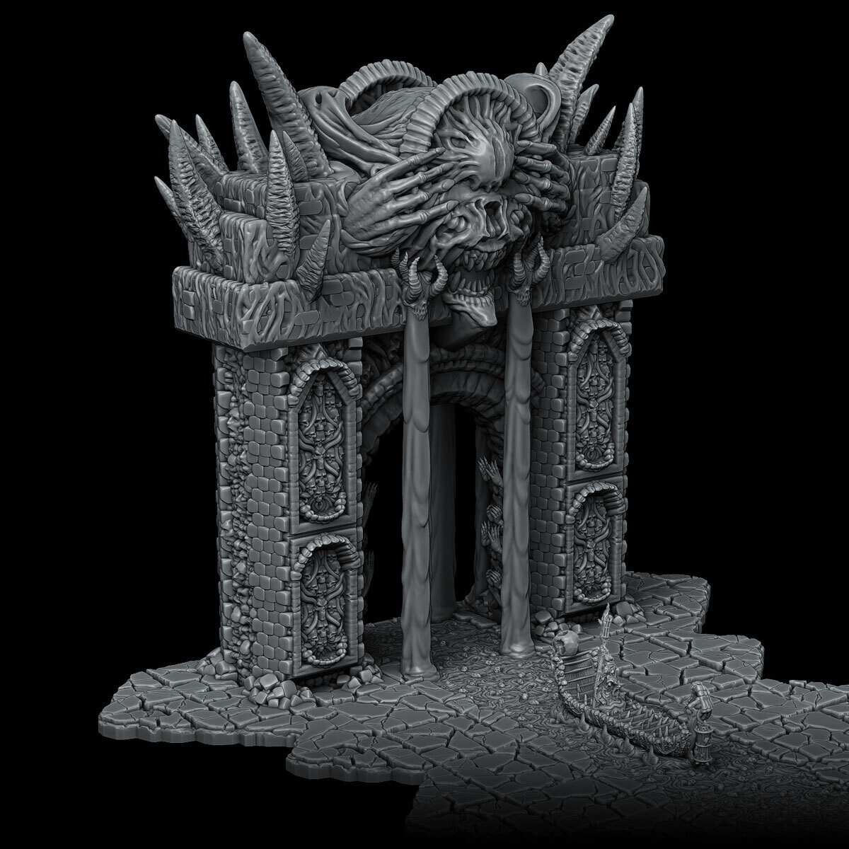 Hellgate and Hell Tile Set