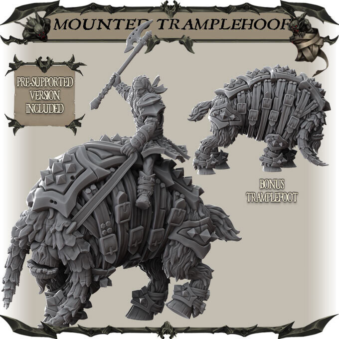 Mounted Tramplehoof
