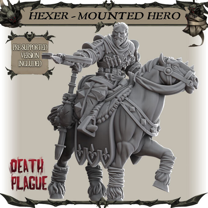 Hexer Hero Mounted