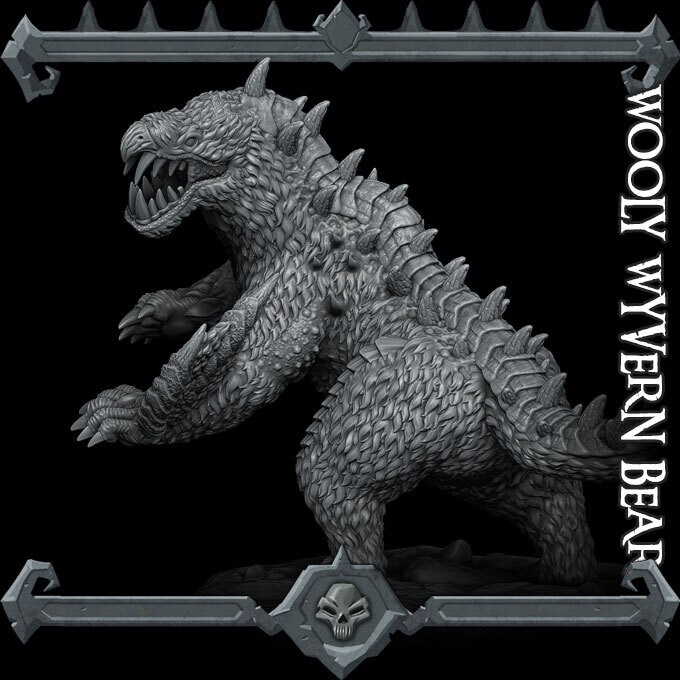 Wooly Wyvern Bear