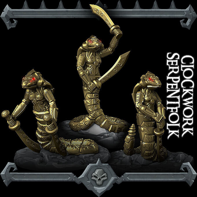 Clockwork Serpentfolk