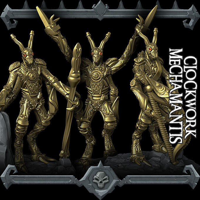 Clockwork Mechamantis