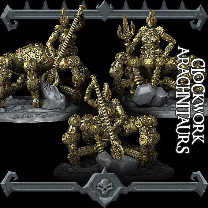 Clockwork Arachnitaurs