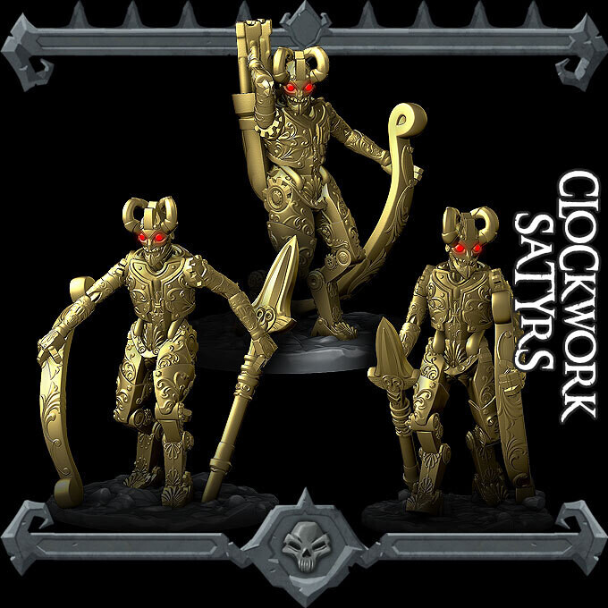 Clockwork Satyrs