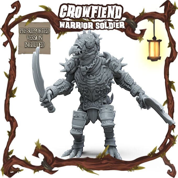 Crowfiend Warrior Soldier