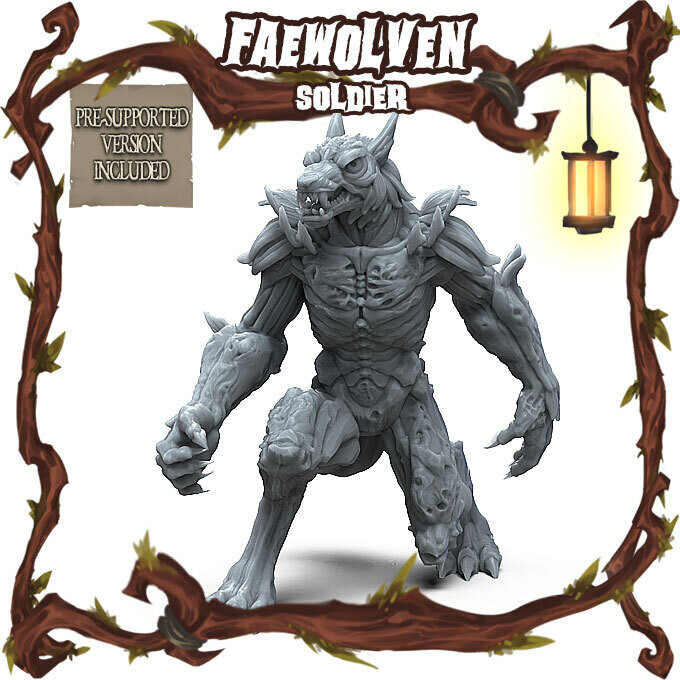 Faewolven Soldier
