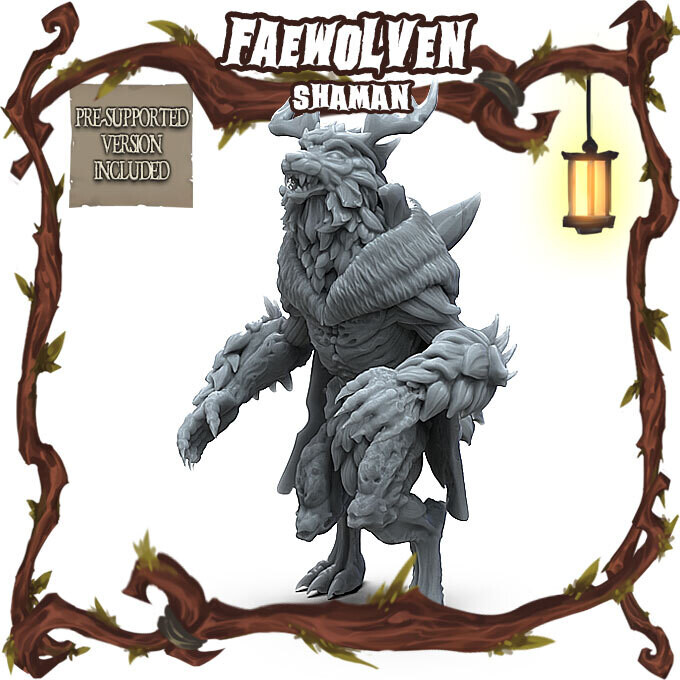 Faewolven Shaman