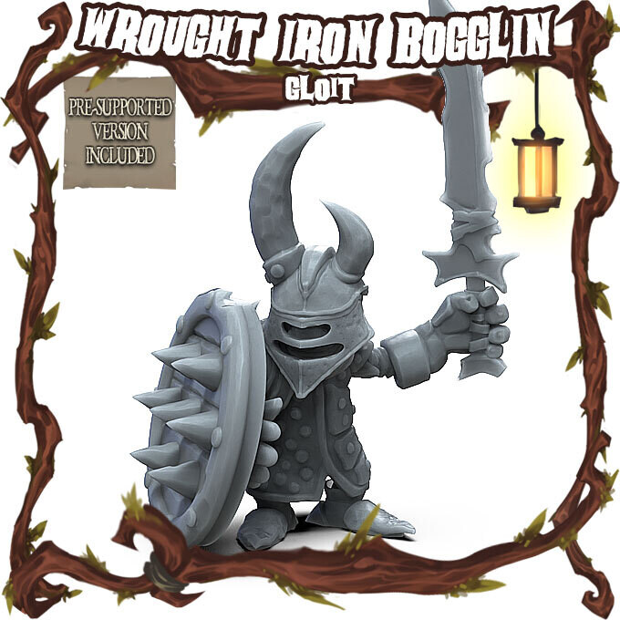 Wrought Iron Bogglin Gloit