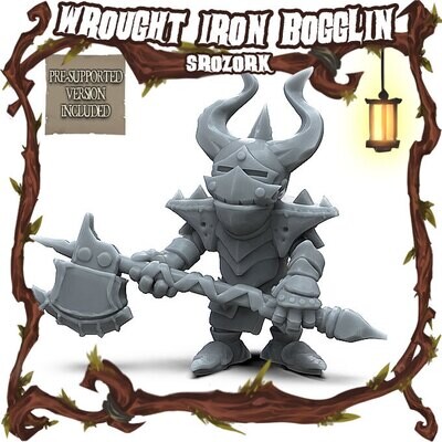 Wrought Iron Bogglin Srozork