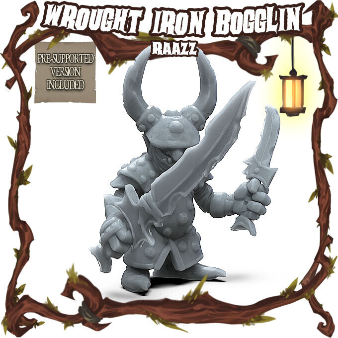 Wrought Iron Bogglin Raazz