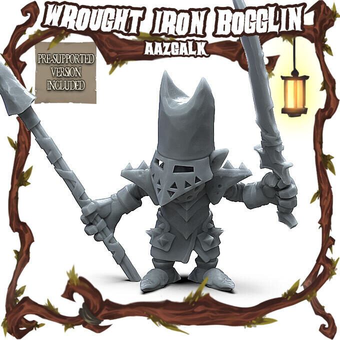 Wrought Iron Bogglin Aazgalk