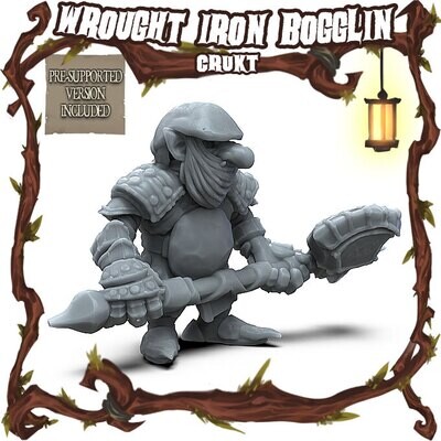 Wrought Iron Bogglin Crukt