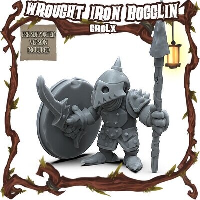 Wrought Iron Bogglin Grolx