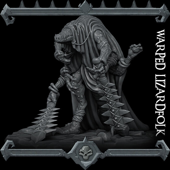 Warped Lizard Folk
