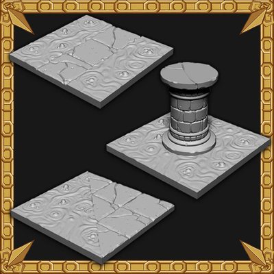 Dungeon Expansion: Dungeon Lava Tiles